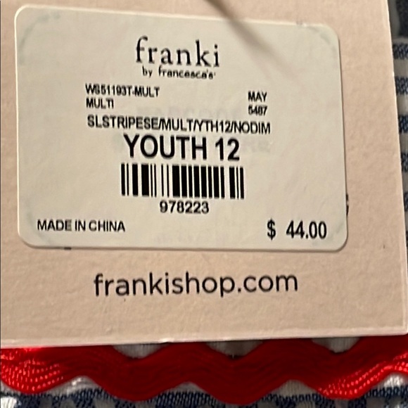 Casual Blue Dress with Ruffle Sleeves - Picture 5 of 5